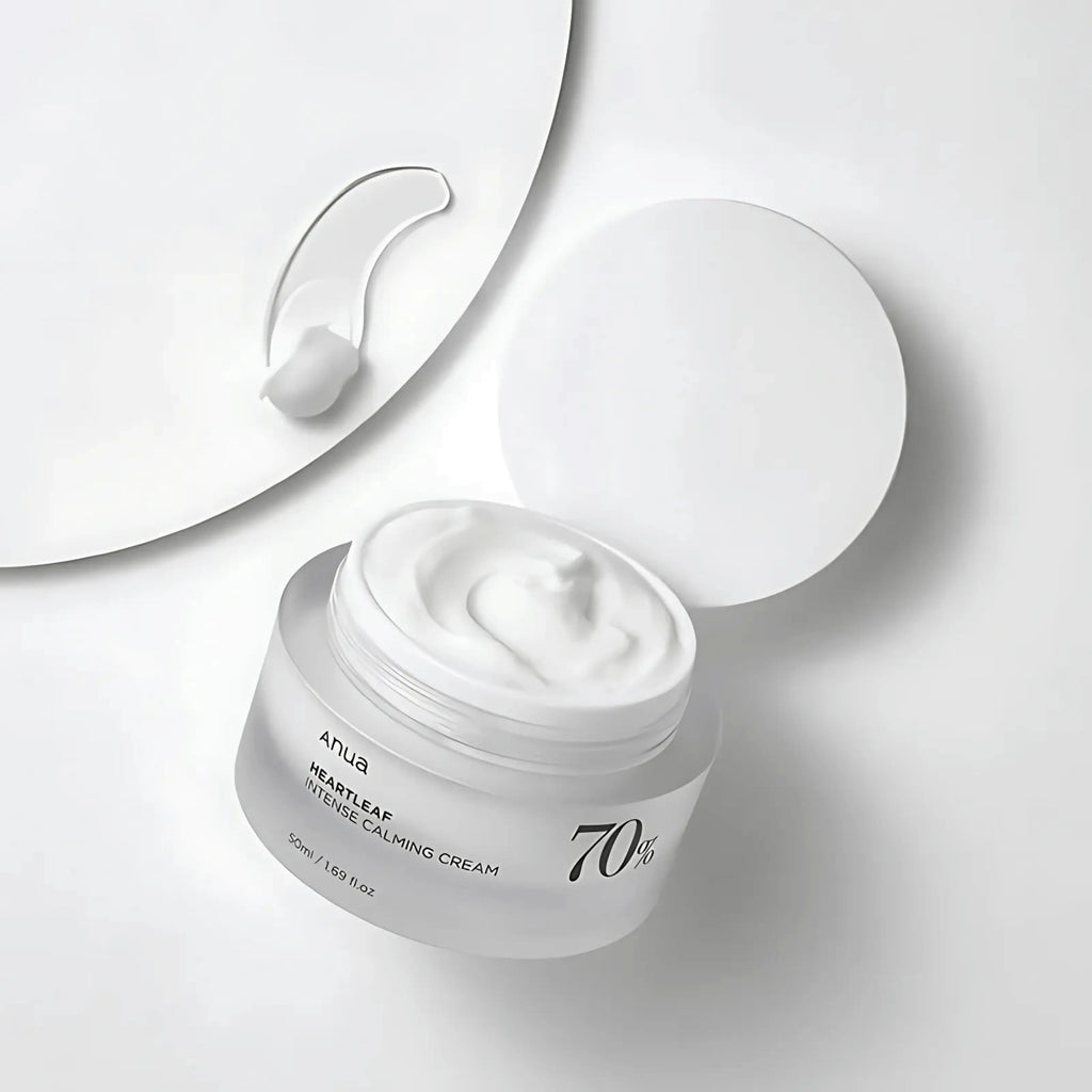 Heartleaf 70% Intense Calming Cream ANUA creme hidratante coreano heartleaf hidratação intensa skincare Portugal