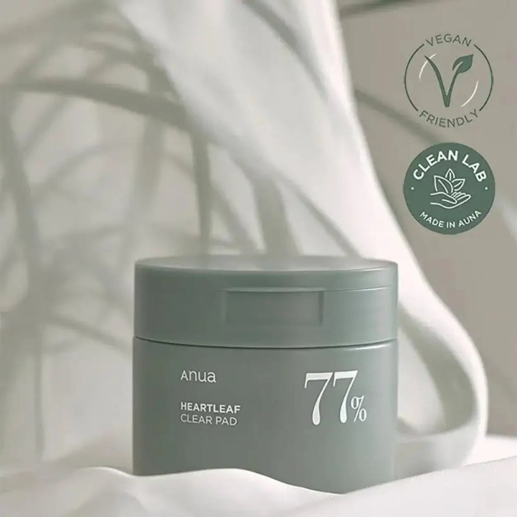 Heartleaf 77% Toner Pad Anua tónico coreano em discos heartleaf acalmar pele sensível cosmética coreana Portugal
