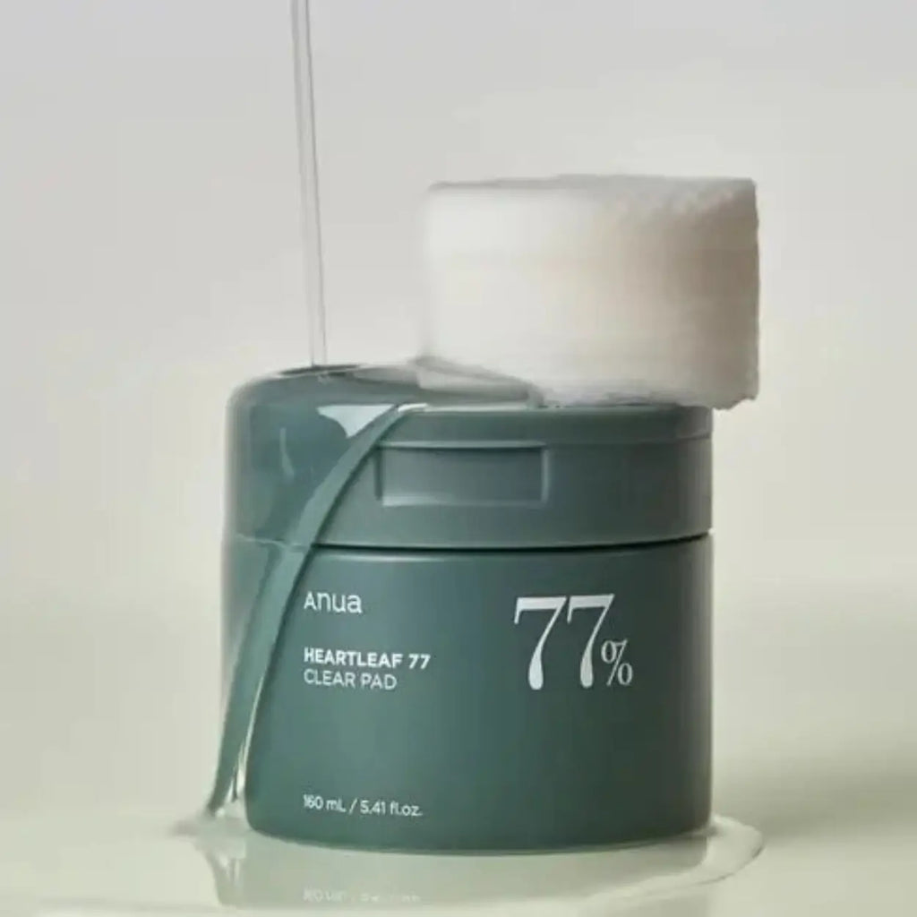 Heartleaf 77% Toner Pad Anua tónico coreano em discos heartleaf frescura pele skincare Portugal