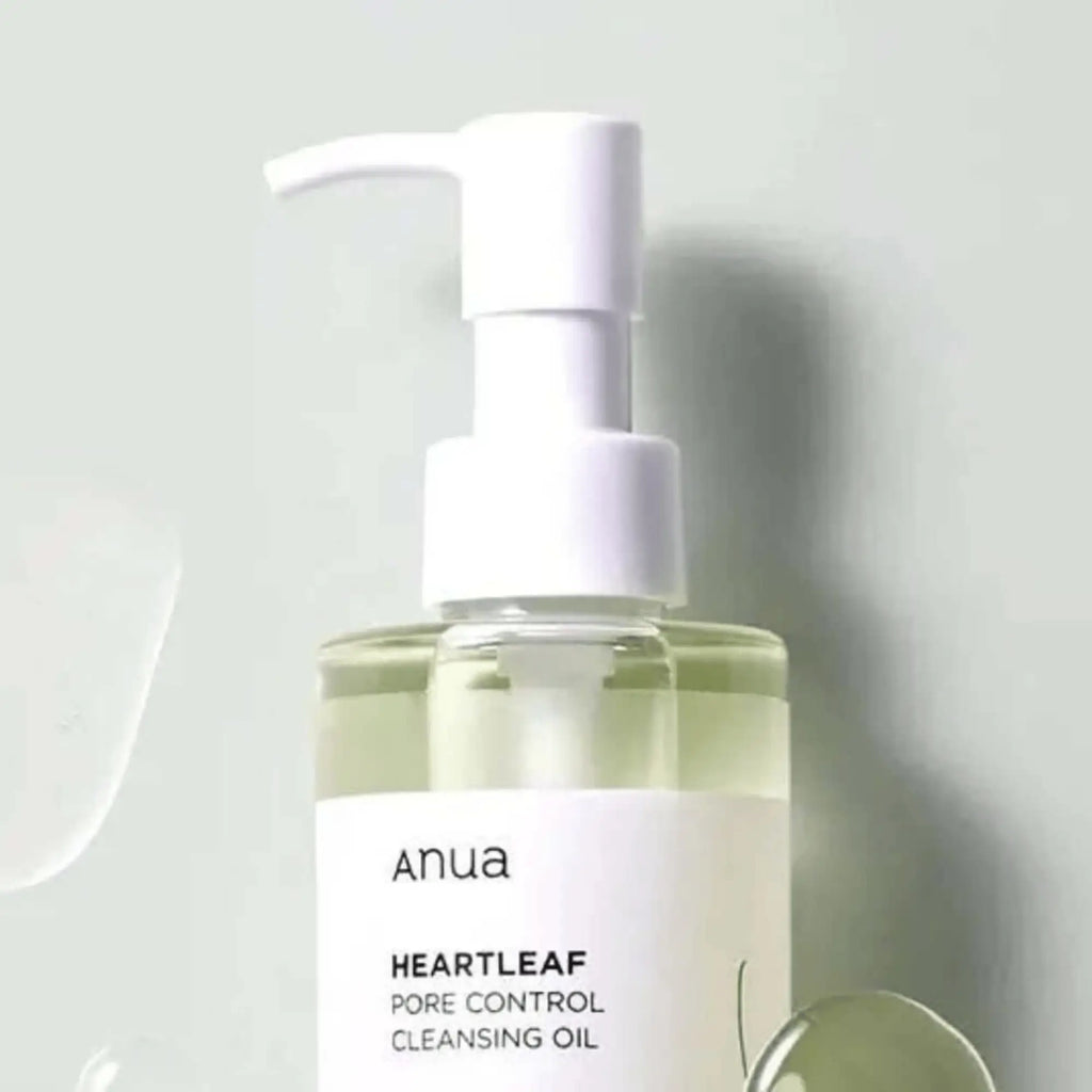 Heartleaf Pore Control Cleansing Oil ANUA óleo facial coreano heartleaf dissolver maquilhagem skincare Portugal