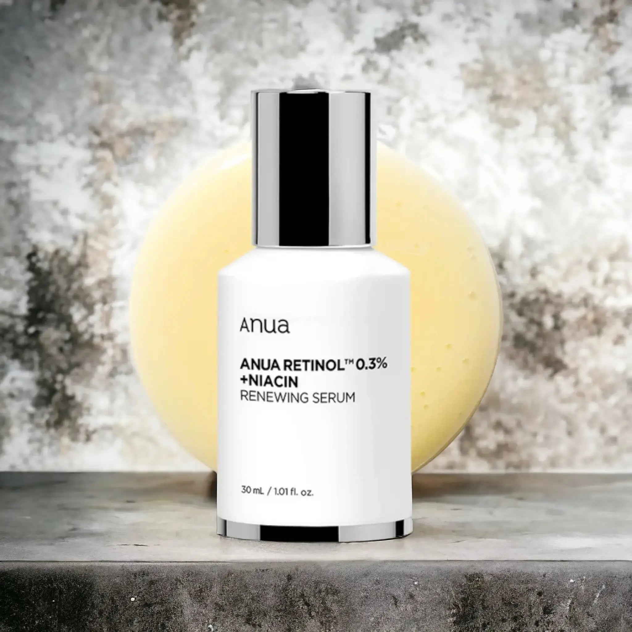 Retinol 0.3% + Niacin Renewing Serum Anua sérum coreano retinol anti envelhecimento cosmética coreana Portugal