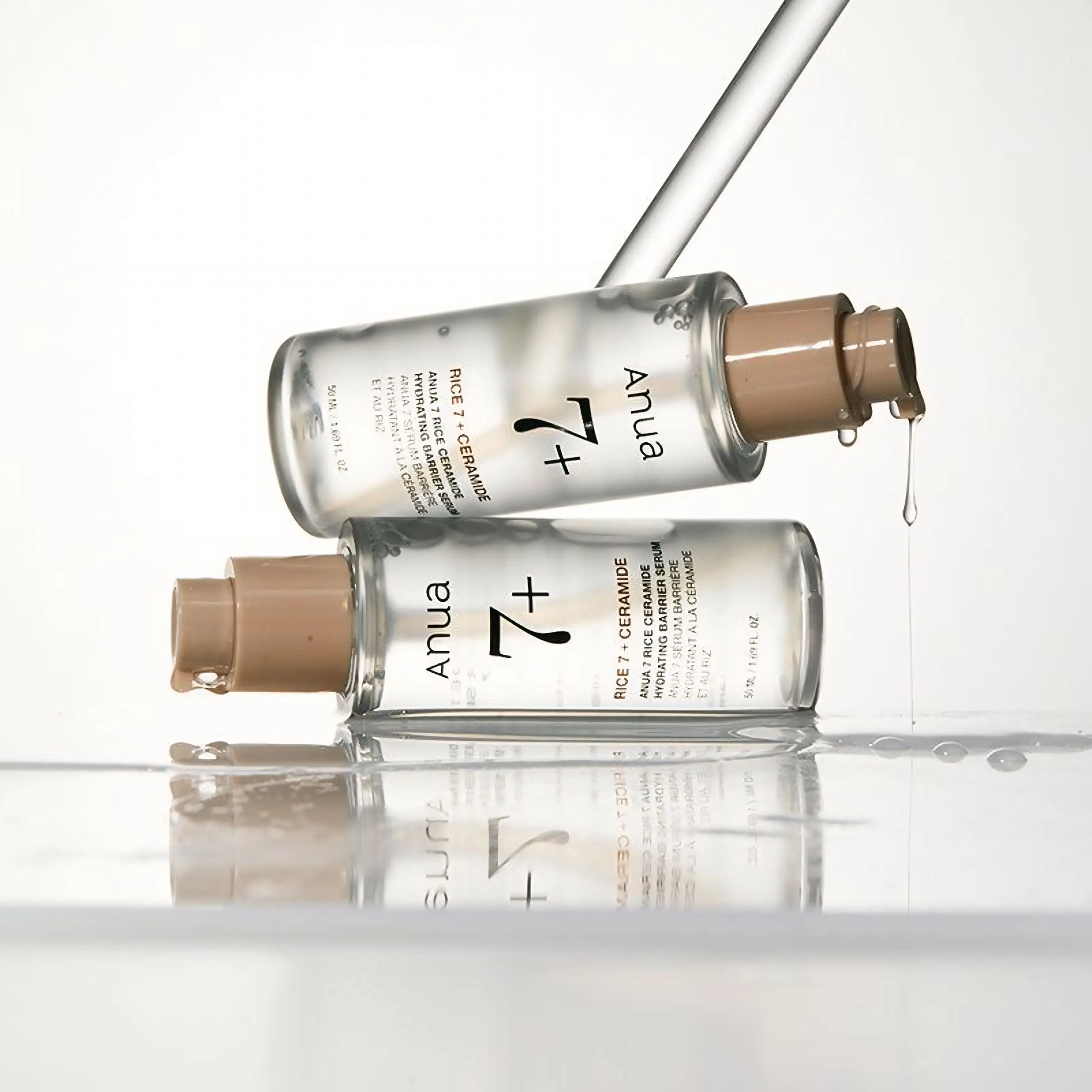 Rice 7 Ceramide Hydrating Barrier Serum da Anua sérum coreano arroz ceramidas pele sensível cosmética coreana Portugal