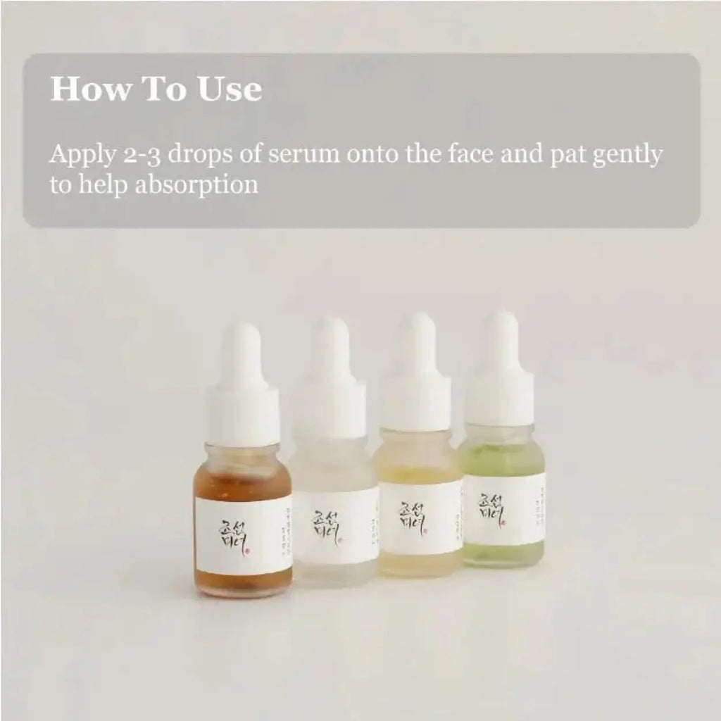 Hanbang Serum Discovery Kit Beauty of Joseon sérum coreano arroz luminosidade pele uniforme skincare Portugal