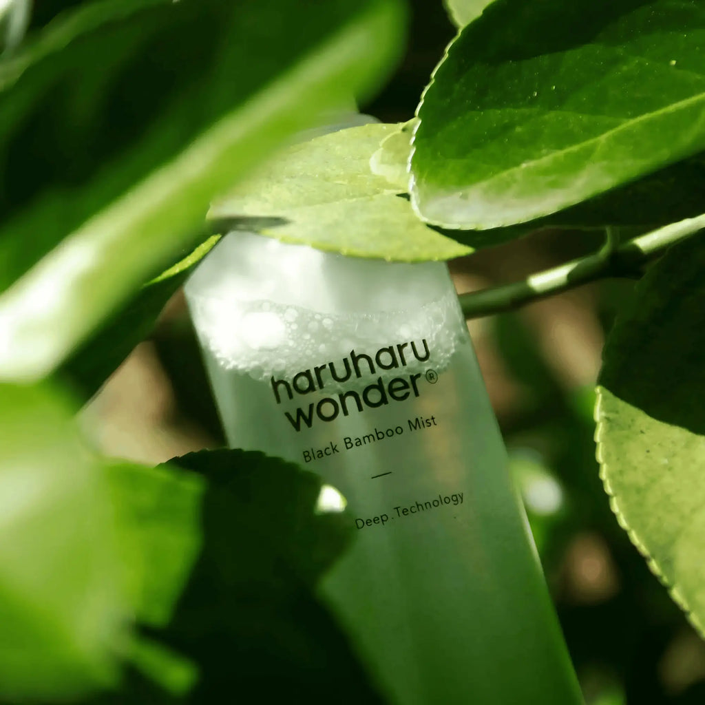 Haruharu Wonder Black Bamboo Mist bruma facial coreana que revitaliza e hidrata a pele cosmética coreana Portugal