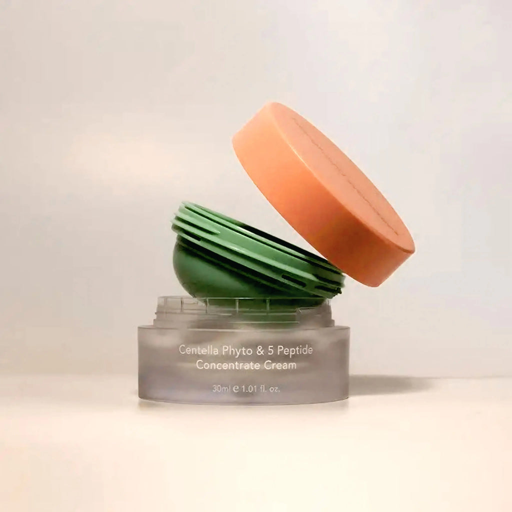 Centella Phyto & 5 Peptide Cream Haruharu Wonder creme facial coreano centella pele sensível cosmética coreana Portugal