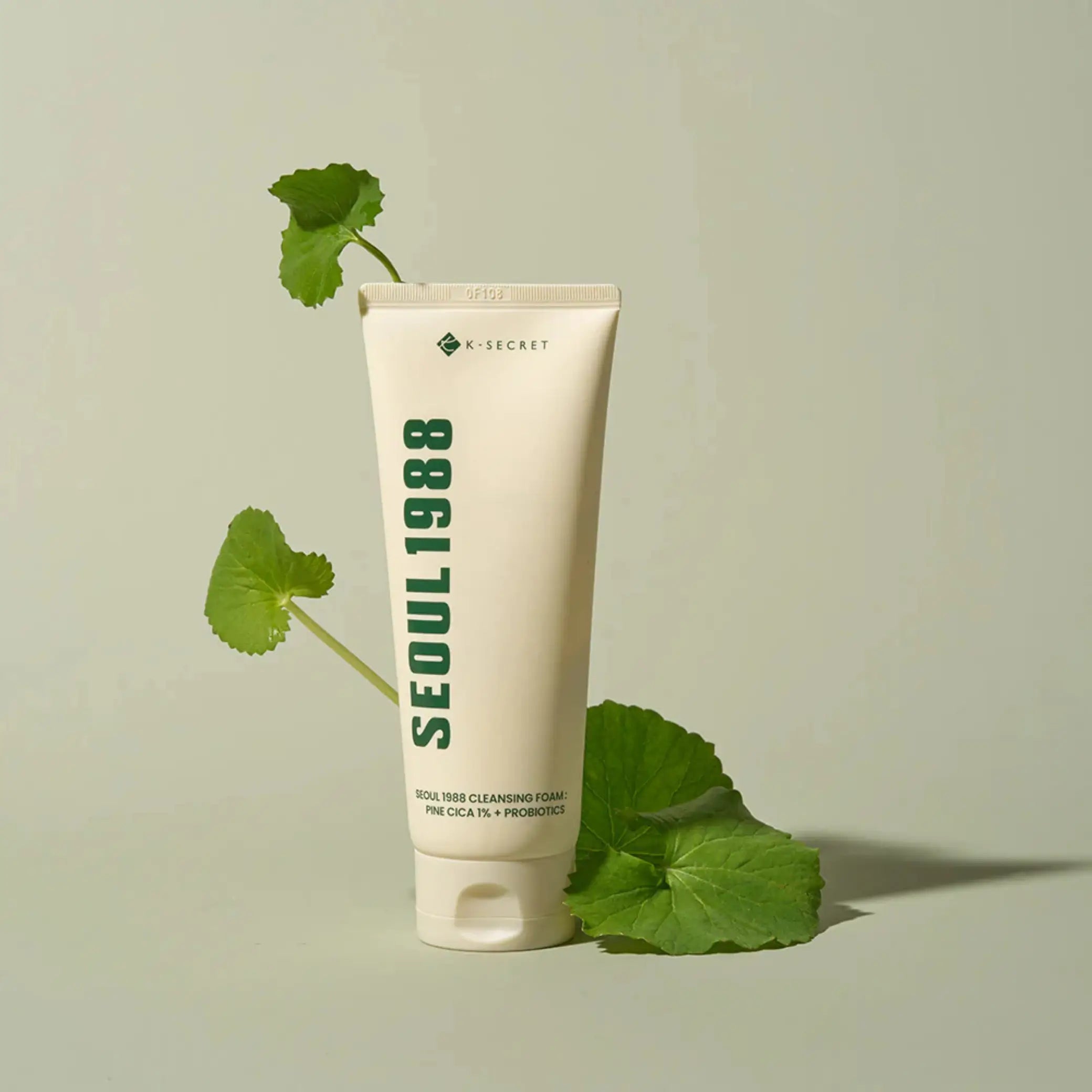 K-Secret Cleansing Foam Pine Cica 1% + Probiotics espuma facial coreana com centella e probióticos calmantes Portugal