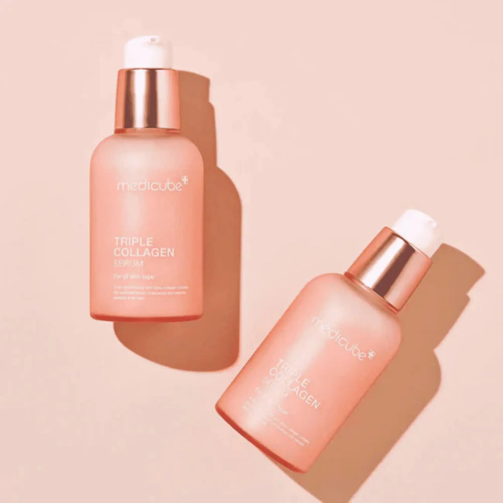 Medicube – Triple Collagen Serum 4.0, sérum coreano anti-rugas com colagénio para elasticidade, cosmética coreana skincare Portugal