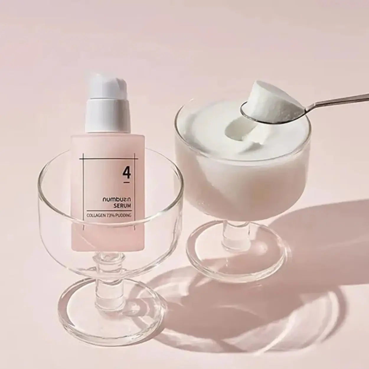 No.4 Collagen 73% Pudding Serum Numbuzin sérum coreano colagénio anti rugas cosmética coreana Portugal