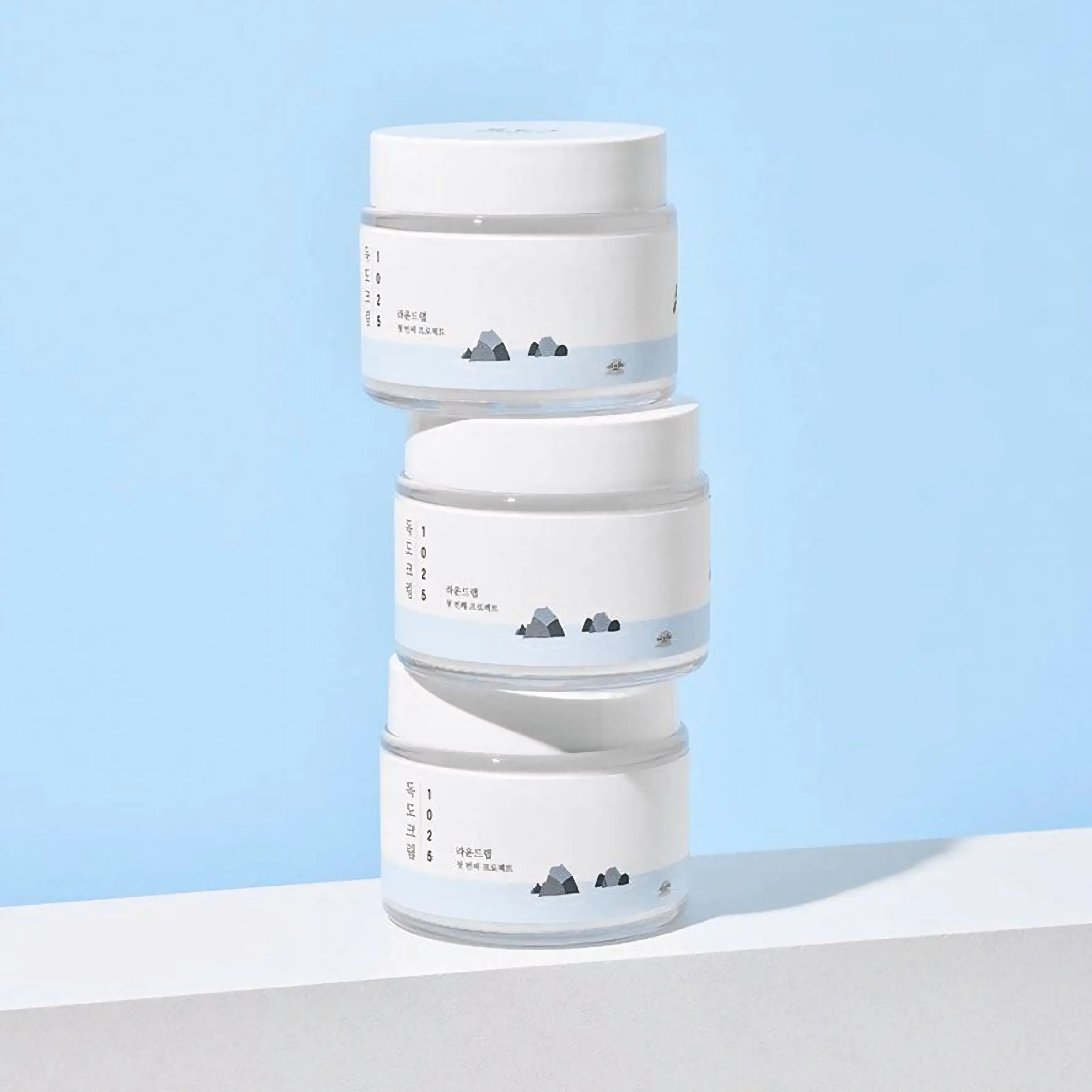 1025 Dokdo Cream da Round Lab creme facial coreano minerais marinhos acalmar pele sensível cosmética coreana Portugal